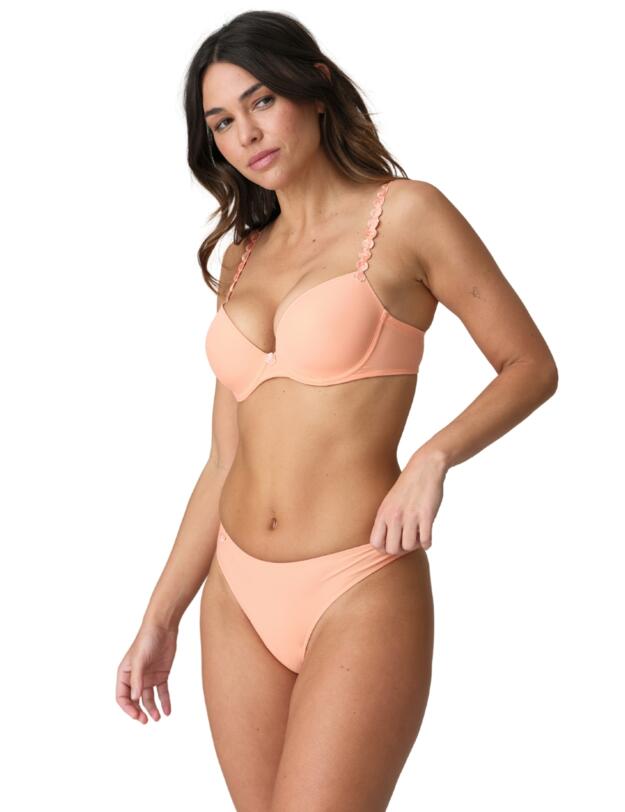 Marie Jo Tom Padded Plunge Bra Papaya Smoothie
