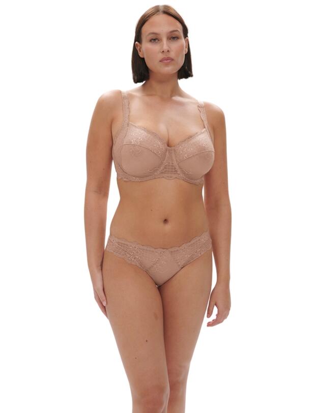 Simone Perele Reve Squared Neckline Full Cup Bra Nude