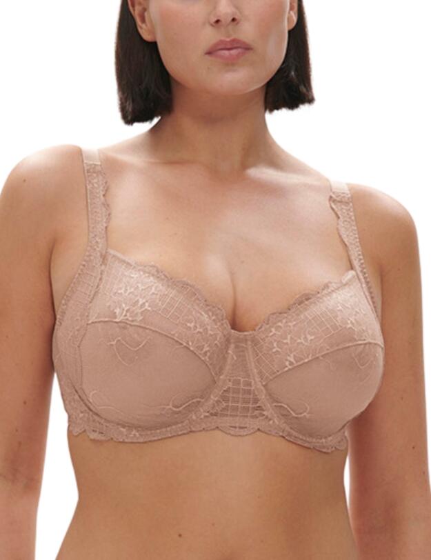 Simone Perele Reve Squared Neckline Full Cup Bra Nude