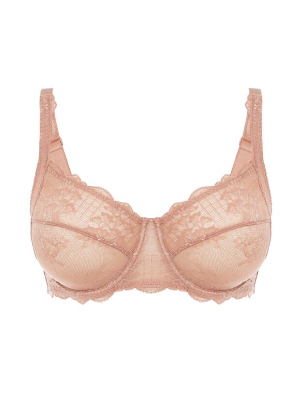 Simone Perele Reve Squared Neckline Full Cup Bra Nude
