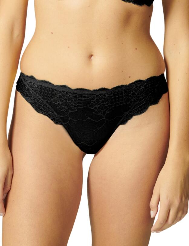 Simone Perele Reve Tanga Brief Black