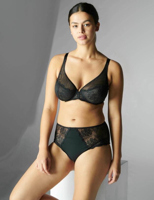 Simone Perele Reve Plunge Bra Black