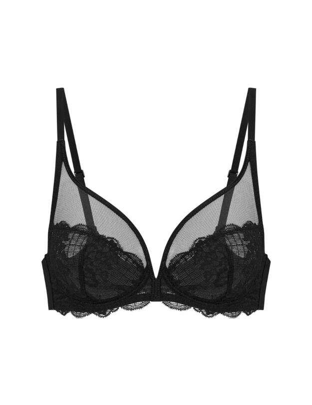 Simone Perele Reve Plunge Bra Black