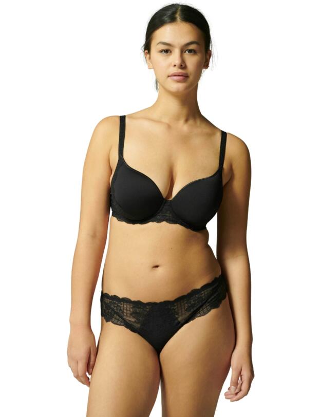 Simone Perele Reve Plunge Spacer Bra Black