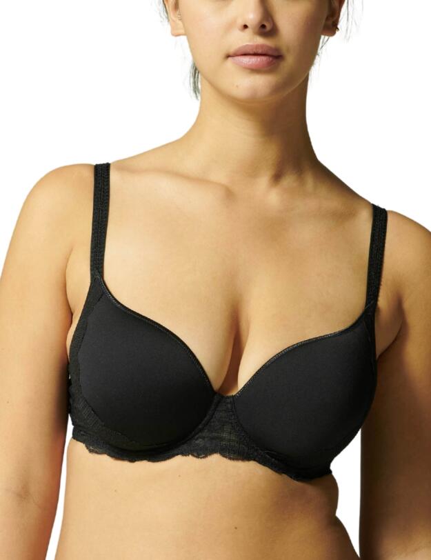 Simone Perele Reve Plunge Spacer Bra Black