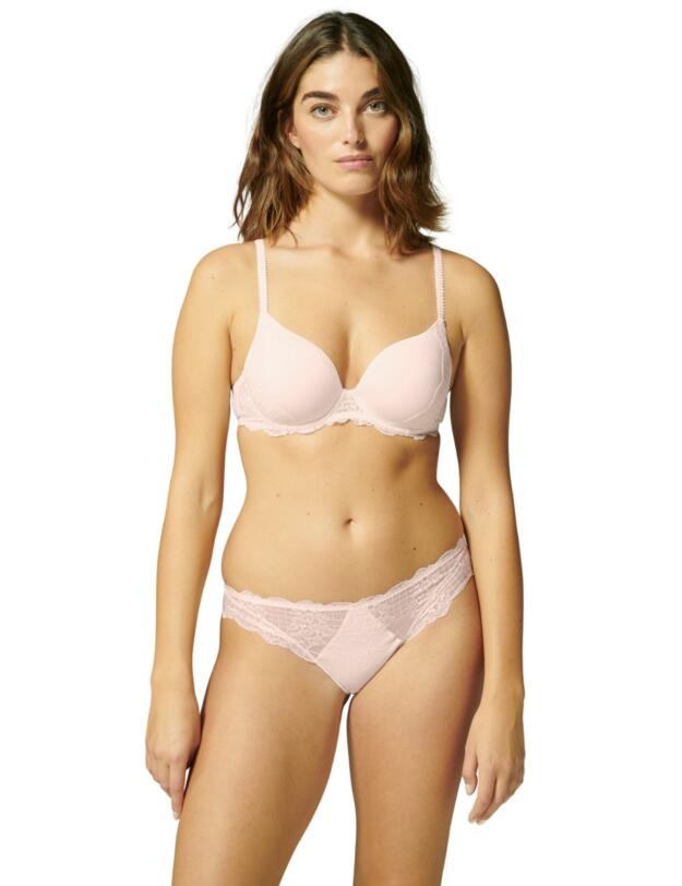 Simone Perele Reve Plunge Spacer Bra Sakura Pink