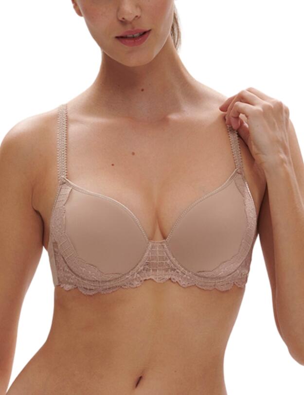 Simone Perele Reve Plunge Spacer Bra Nude