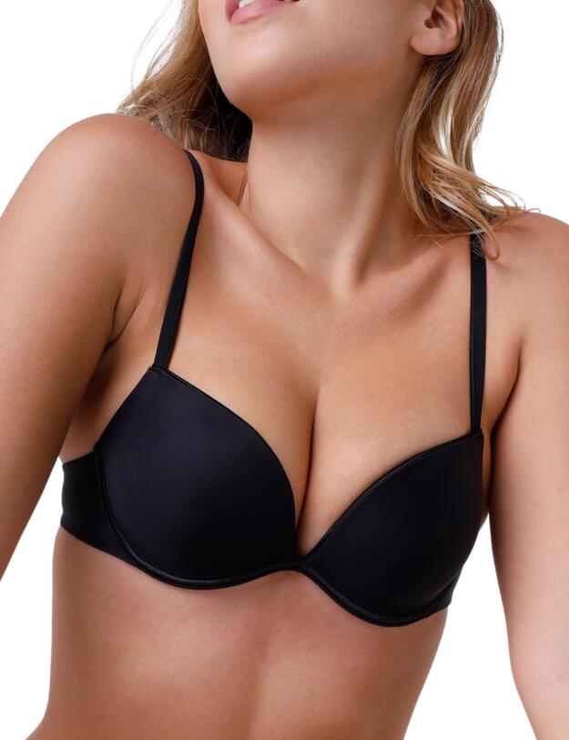 Wonderbra Full Effect Push Up Bra Black
