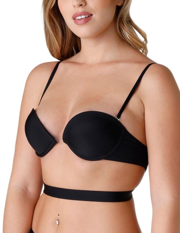 Wonderbra Ultimate Silhouette Plunge Bra Black
