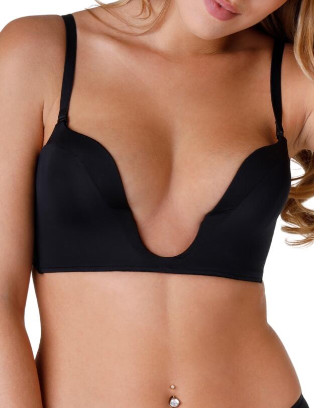 Wonderbra Ultimate Silhouette Plunge Bra Black