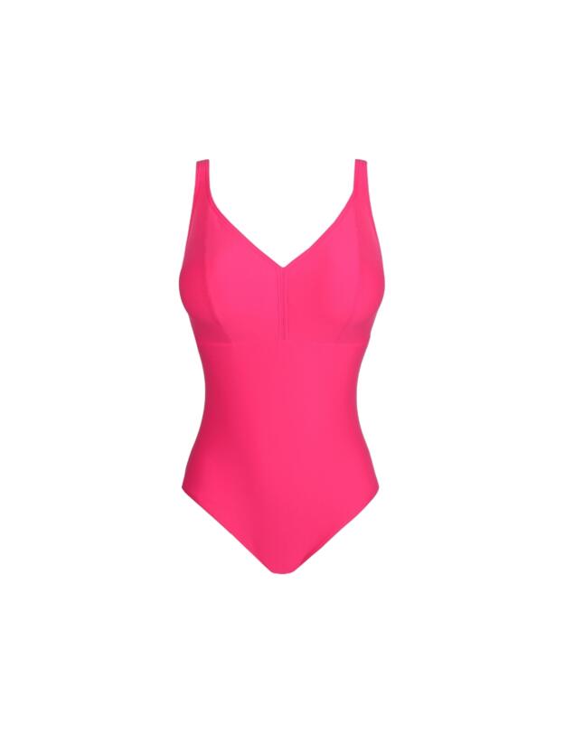 Prima Donna Swim Aswan Wireless Plunge Swimsuit Dragon Fruit