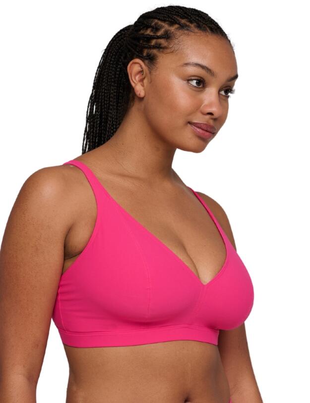 Prima Donna Swim Aswan Wireless Triangle Bikini Top Dragon Fruit