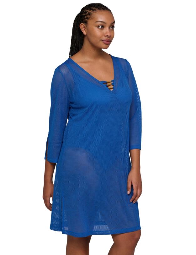 Prima Donna Swim Aswan Swimwear Kaftan Delphinium Cheer Blue