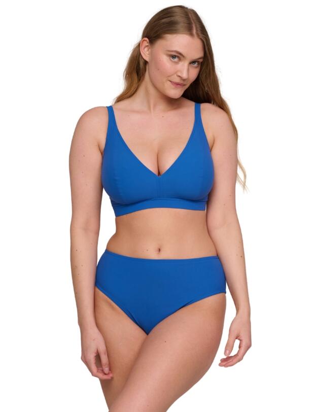 Prima Donna Swim Aswan Wireless Triangle Bikini Top Delphinium Cheer Blue