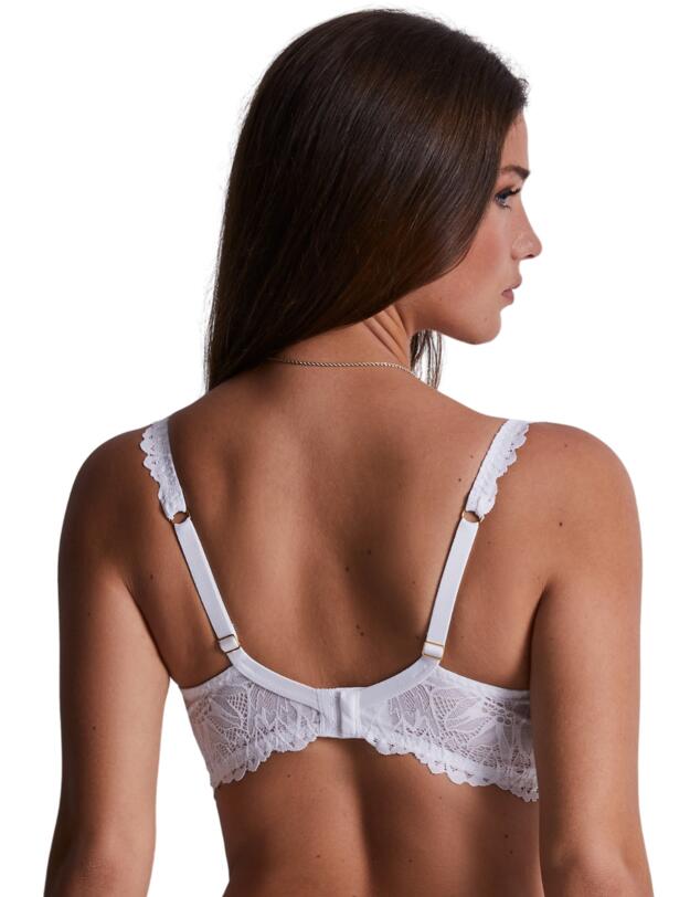 Aubade La Flowermania Half Cup Bra Blanc