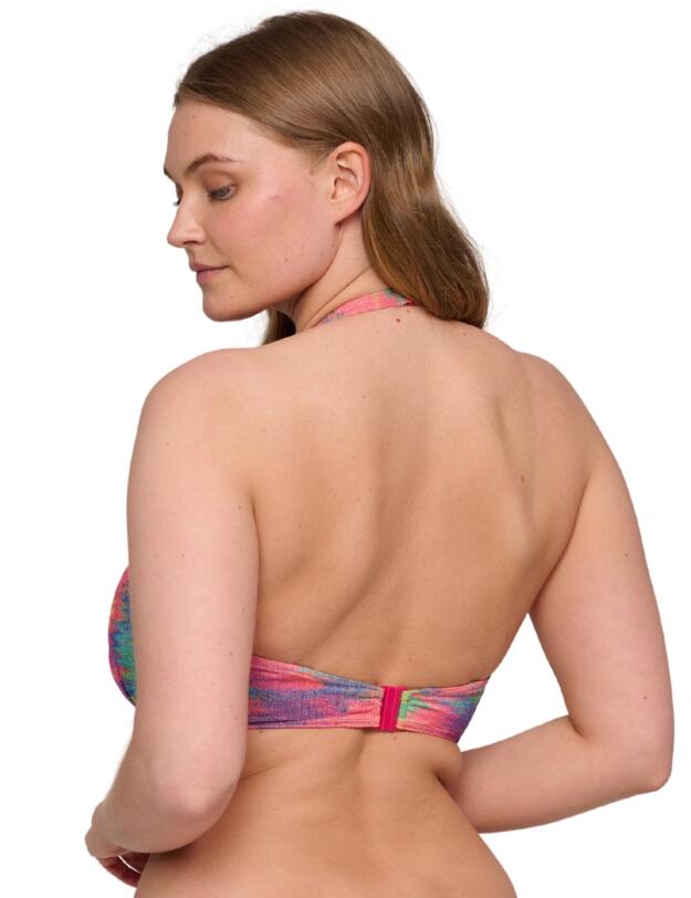 Prima Donna Swim Cairo Half Padded Plunge Bikini Top Sunset Nile