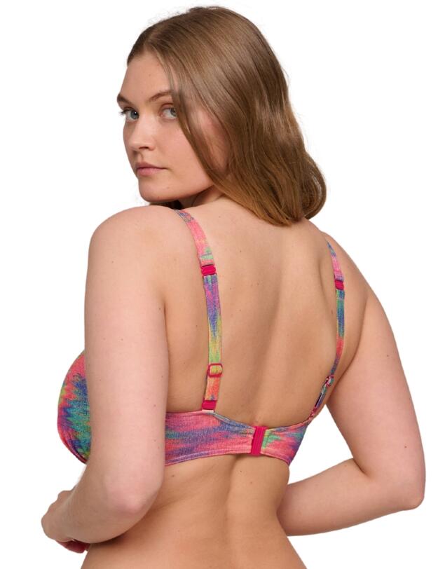 Prima Donna Swim Cairo Half Padded Plunge Bikini Top Sunset Nile