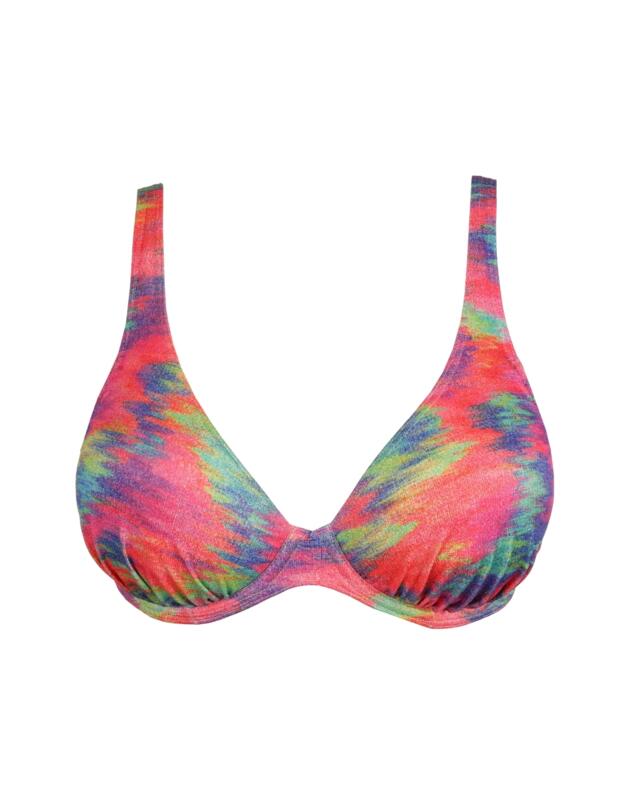 Prima Donna Swim Cairo Half Padded Plunge Bikini Top Sunset Nile