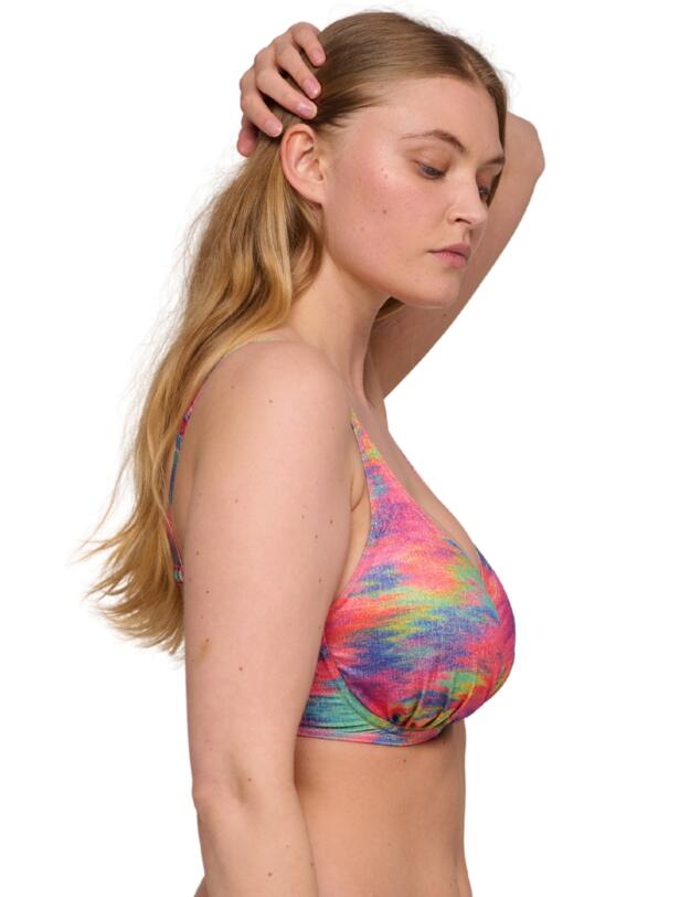Prima Donna Swim Cairo Half Padded Plunge Bikini Top Sunset Nile