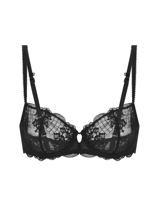 Simone Perele Reve Half Cup Bra Black