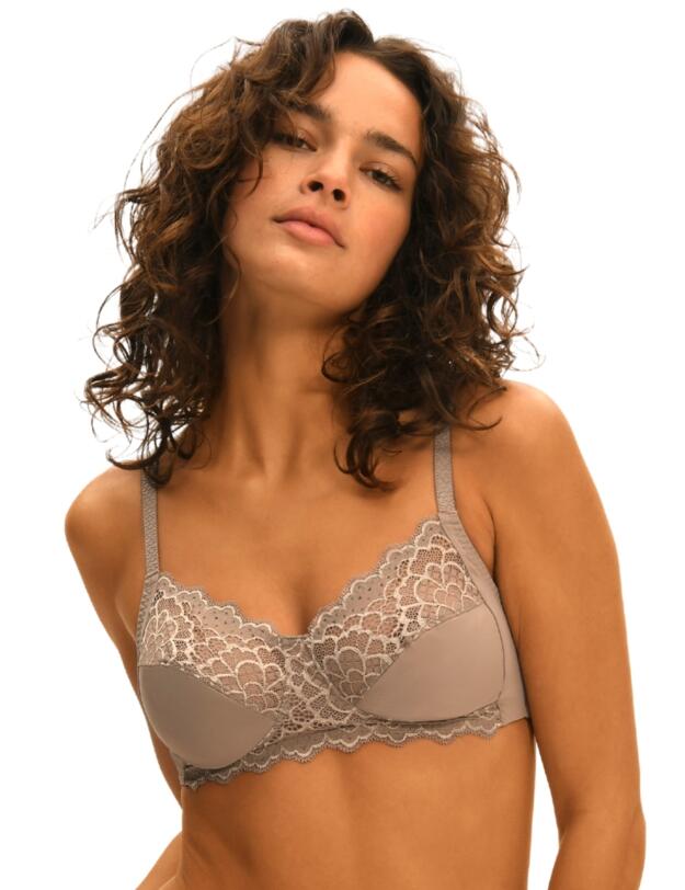 Simone Perele Caresse Soft Cup Bra Greige