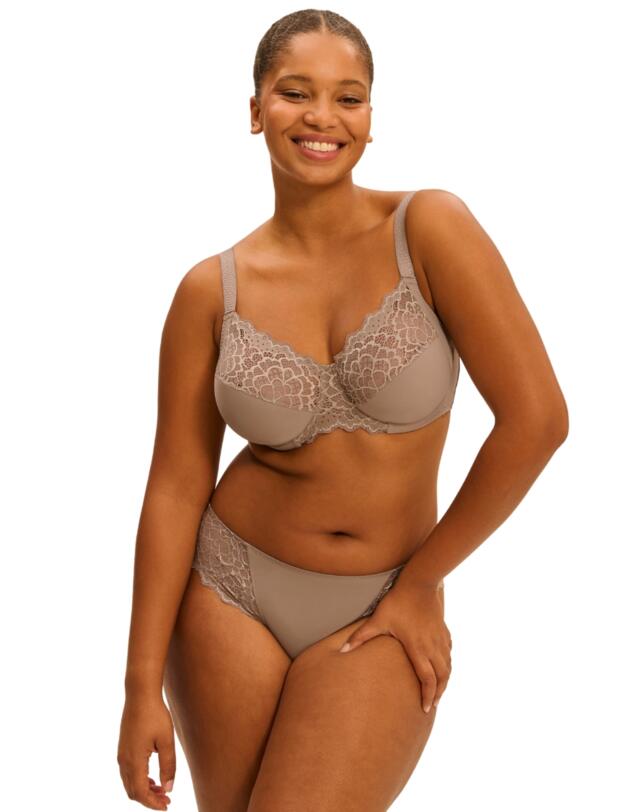 Simone Perele Caresse Full Cup Support Bra Greige