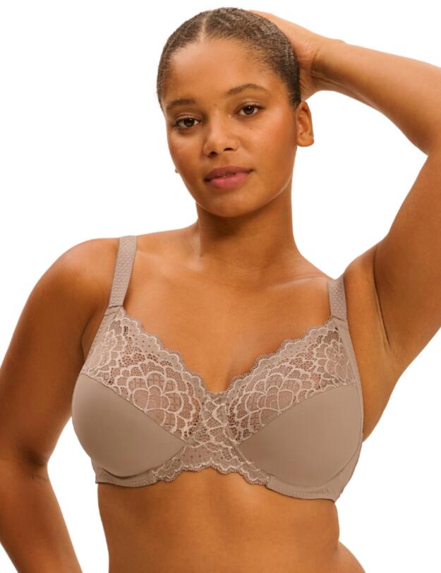 Simone Perele Caresse Full Cup Support Bra Greige
