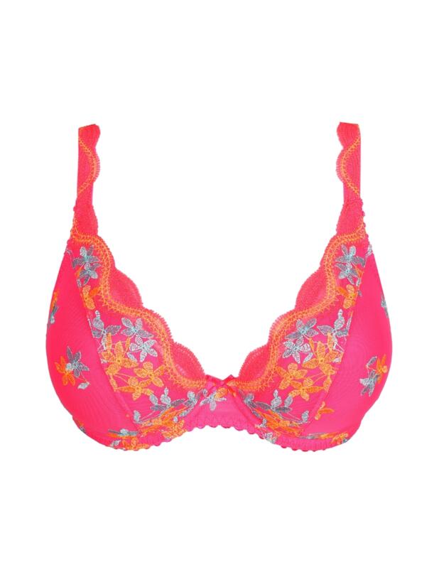 Prima Donna Cala Luna Half Padded Plunge Bra Blogger Pink