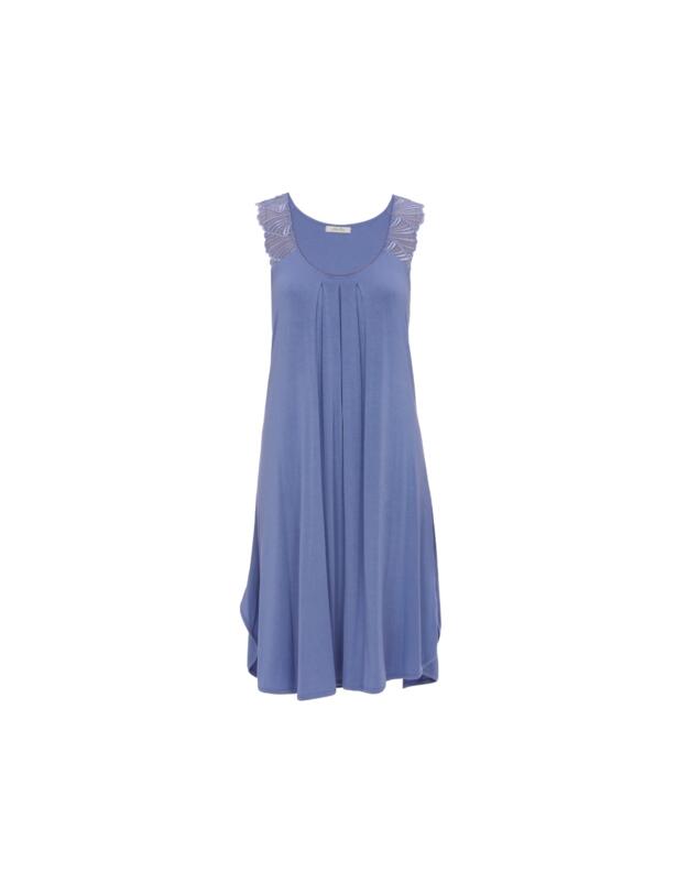 Cyberjammies Nora Rose Brooke Jersey Swing Nightdress Cornflower Blue