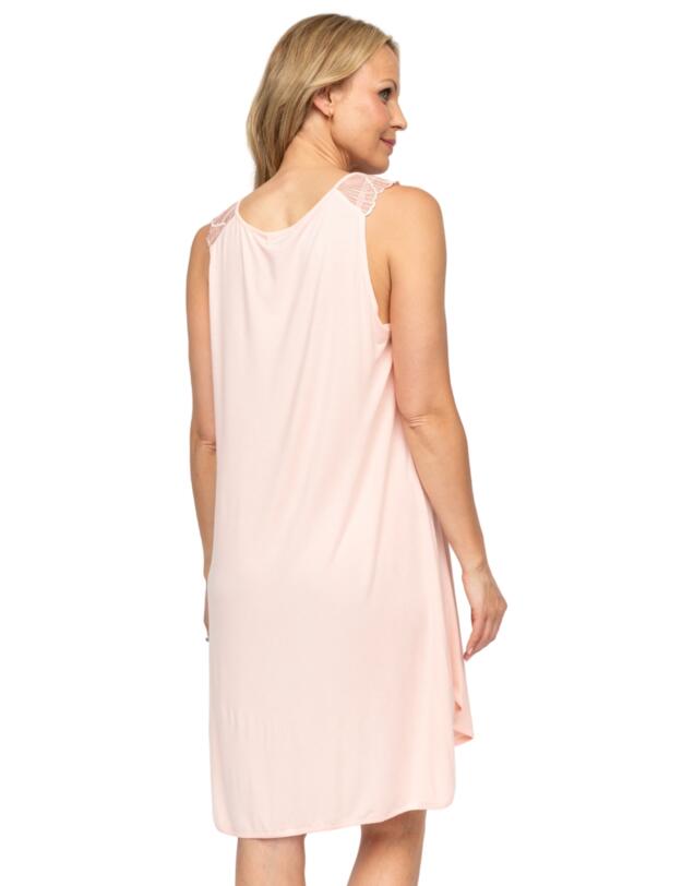 Cyberjammies Nora Rose Sally Jersey Swing Nightdress Peach