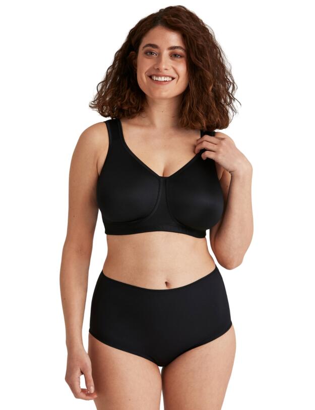 Miss Mary of Sweden Smooth Divide Wireless Bra Black