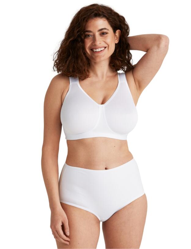 Miss Mary of Sweden Smooth Divide Wireless Bra White