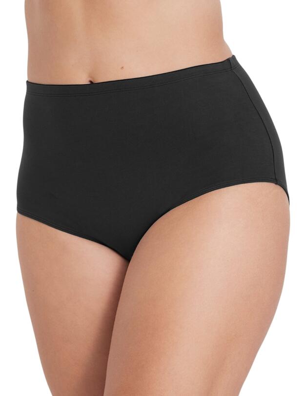 Miss Mary of Sweden Organic Cotton Maxi Panty 2 Pack Black