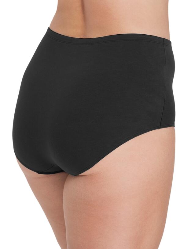 Miss Mary of Sweden Organic Cotton Maxi Panty 2 Pack Black