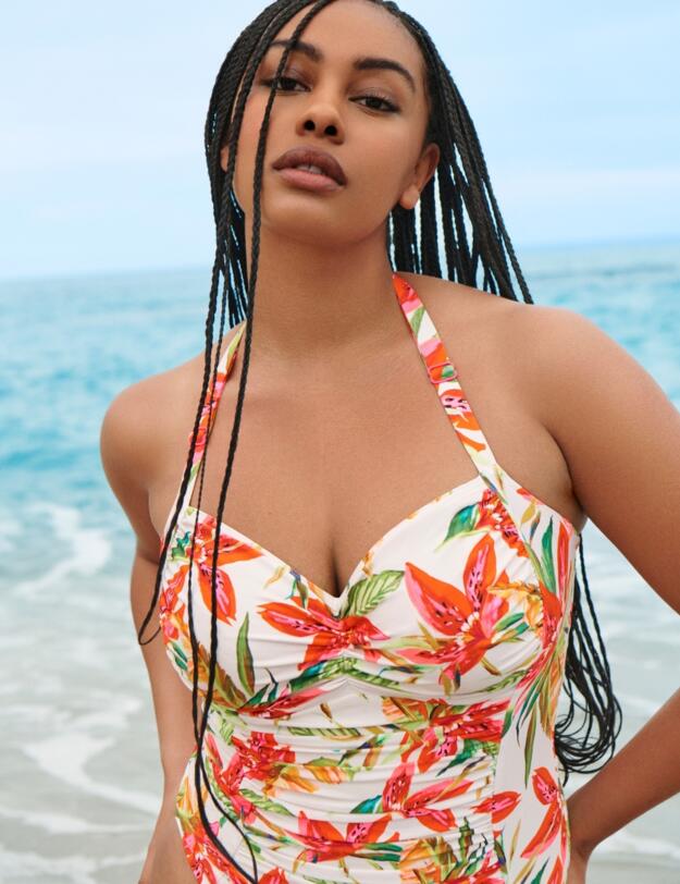 Prima Donna Swim Tanzania Full Cup Control Swimsuit Calm Tropics
