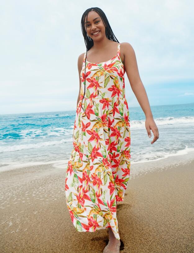 Prima Donna Swim Tanzania Long Swimwear Dress Calm Tropics