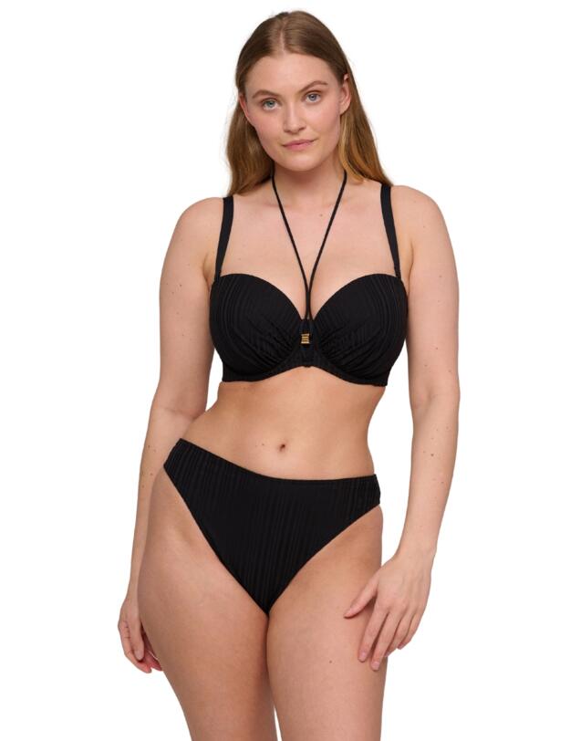Prima Donna Swim Kiruna Padded Strapless Bikini Top Black