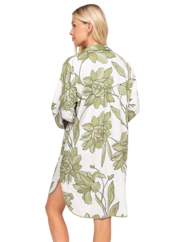 Cyberjammies Fable & Eve London - Chiswick Floral Nightshirt Cream Mix