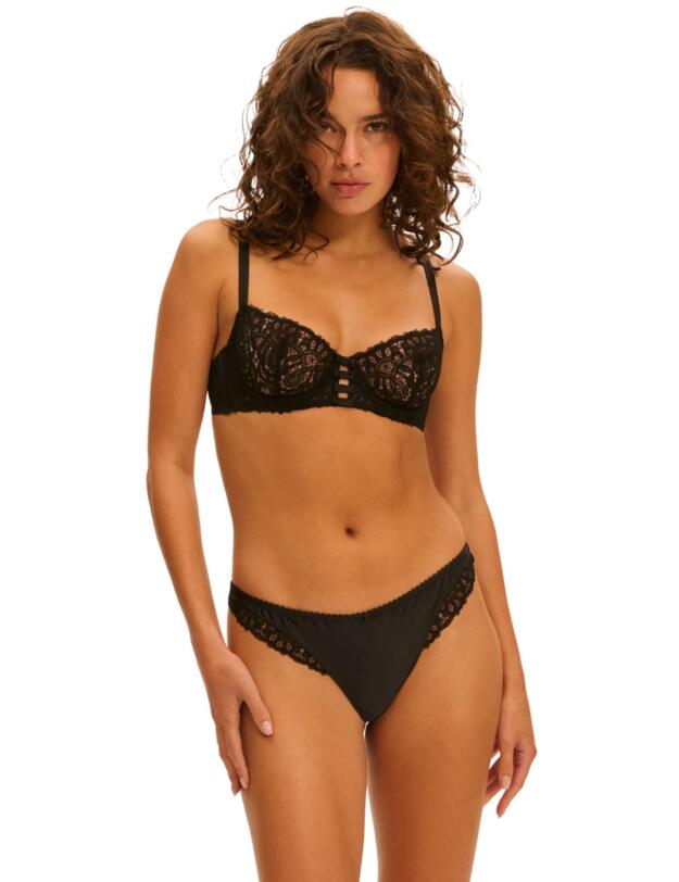 Simone Perele Symphonie Half Cup Bra Black