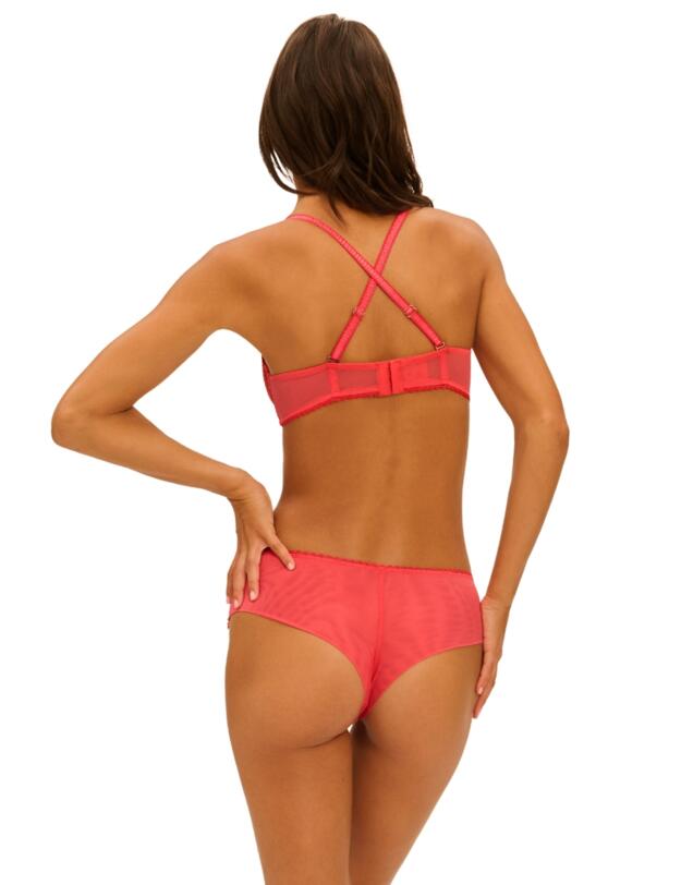 Simone Perele Allure Half Cup Bra Coralia Red