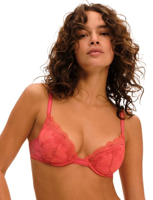 Simone Perele Allure Push-Up Bra Coralia Red