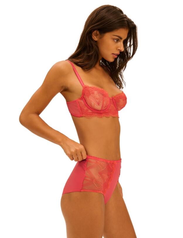 Simone Perele Allure Retro Brief Coralia Red