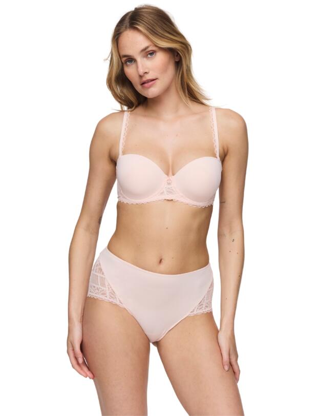 Marie Jo Jadei Padded Strapless Bra Glossy Pink