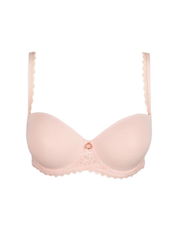 Marie Jo Jadei Padded Strapless Bra Glossy Pink