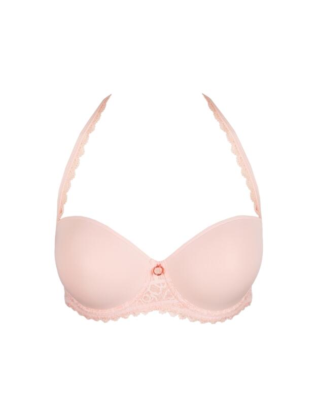 Marie Jo Jadei Padded Strapless Bra Glossy Pink