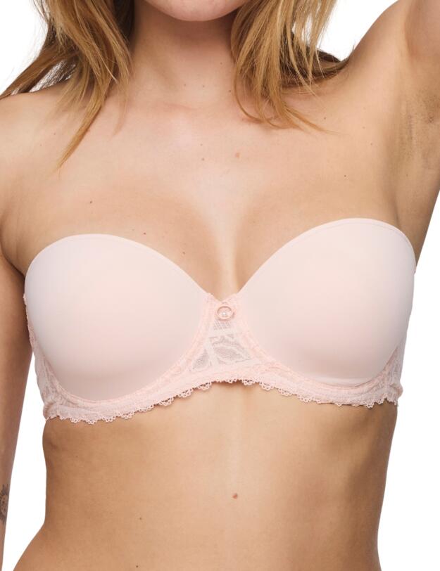 Marie Jo Jadei Padded Strapless Bra Glossy Pink
