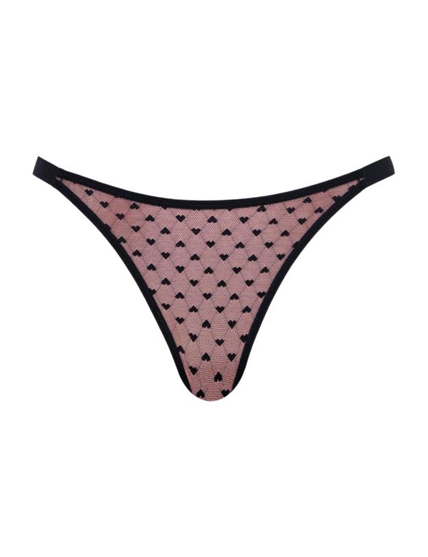 Curvy Kate Boost Heartbreaker Tanga Brief Black/Pink