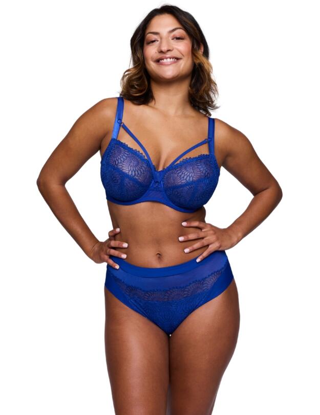 Prima Donna Sophora Full Cup Bra Blue Print