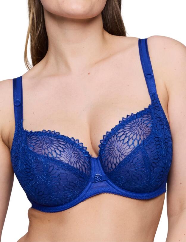 Prima Donna Sophora Tulip Seam Balcony Bra Blue Print