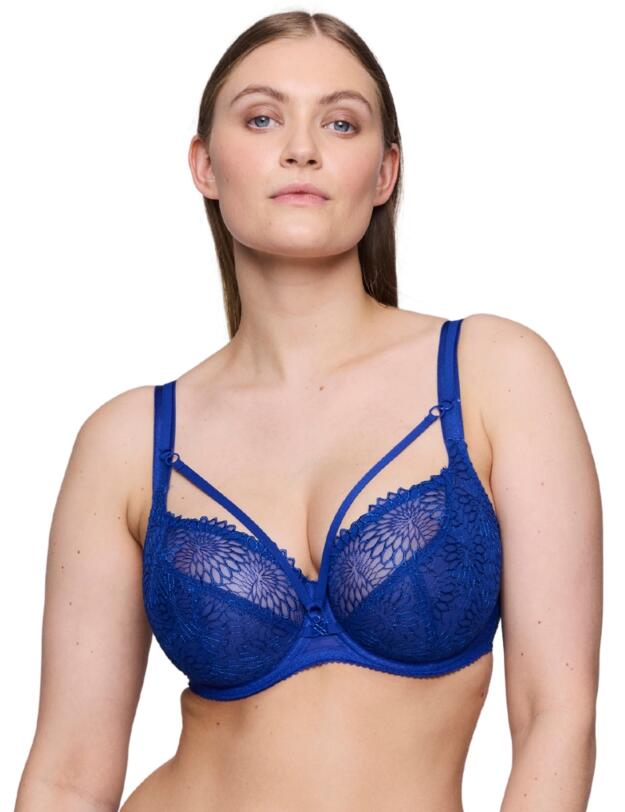 Prima Donna Sophora Tulip Seam Balcony Bra Blue Print